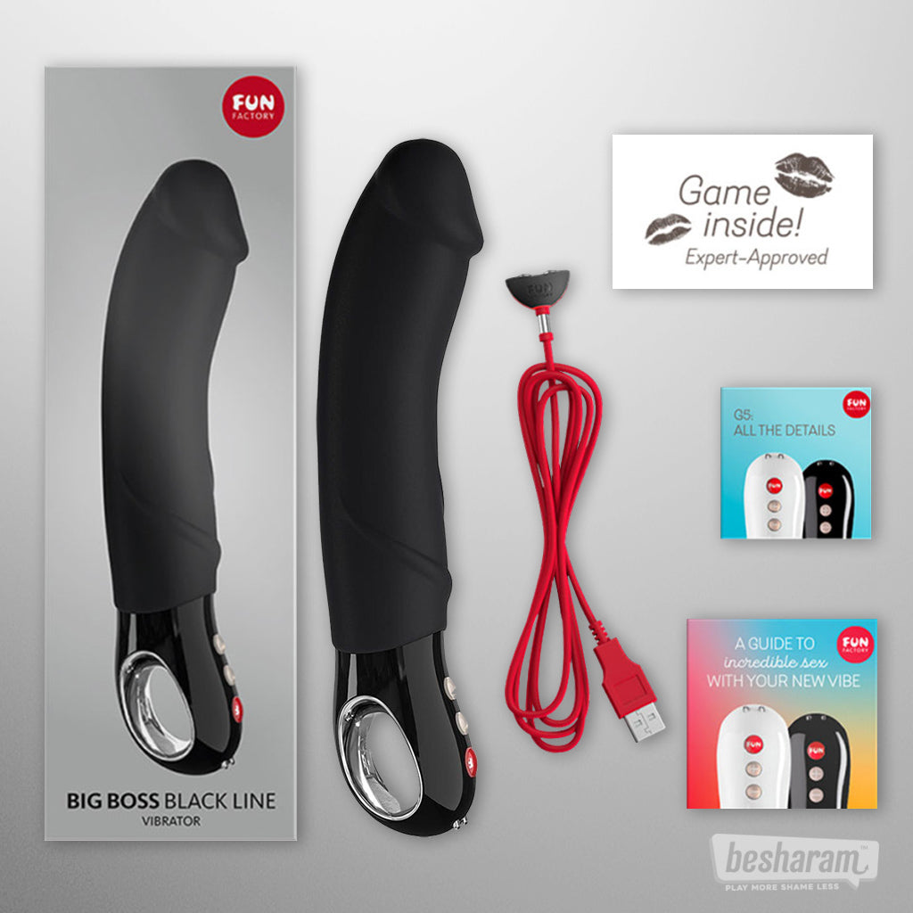 Fun Factory Big Boss Black Line Vibrator