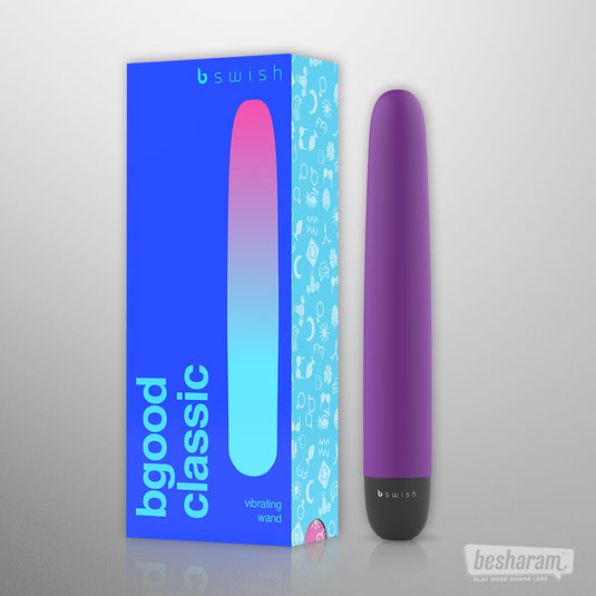 B Swish Bgood Classic Vibrator-IMbesharam.com