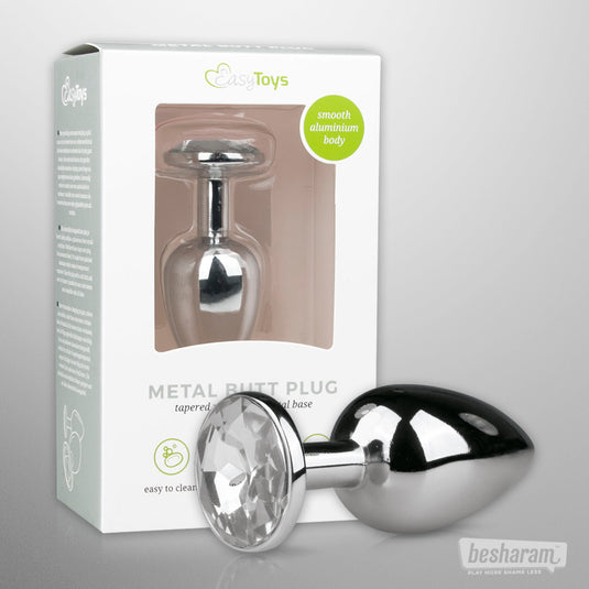EasyToys Metal Butt Plug No. 1-IMbesharam.com
