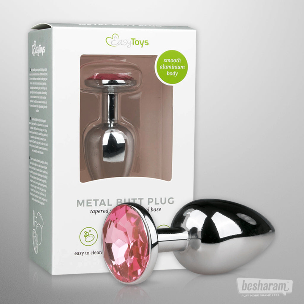 EasyToys Metal Butt Plug No. 1-IMbesharam.com
