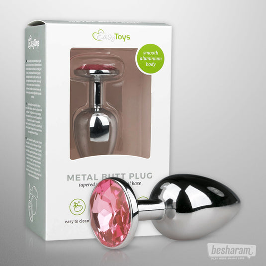 EasyToys Metal Butt Plug No. 1-IMbesharam.com