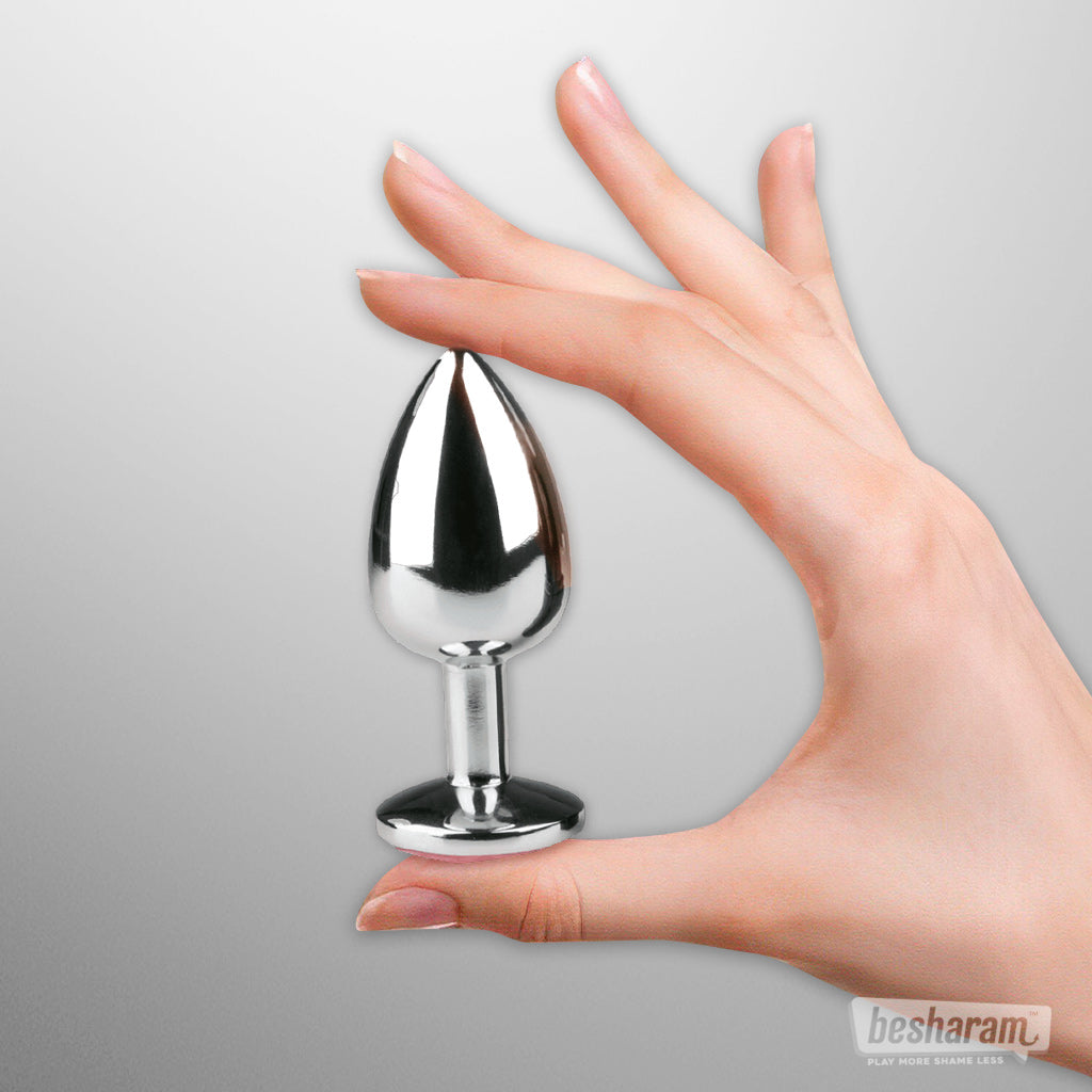EasyToys Metal Butt Plug No. 1-IMbesharam.com