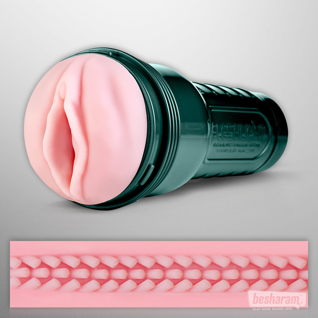Fleshlight® Vibro Pink Touch Vibrating Masturbator-IMbesharam.com