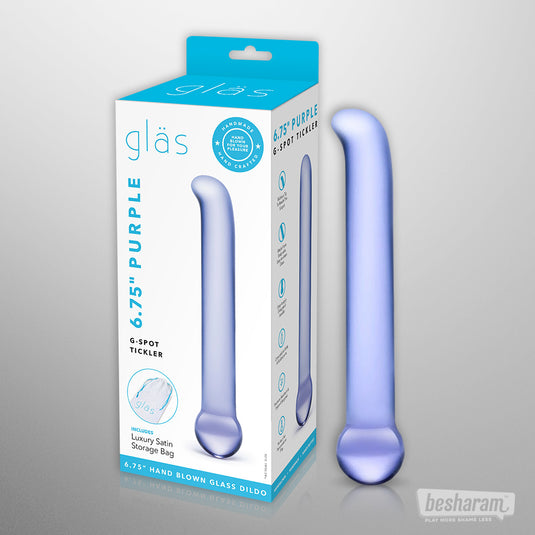 Glas Purple G-Spot Tickler-IMbesharam.com