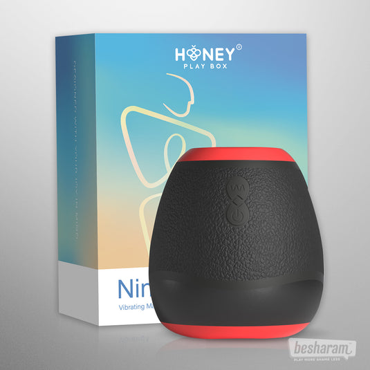 Ninja Vibrating Stroker-IMbesharam.com