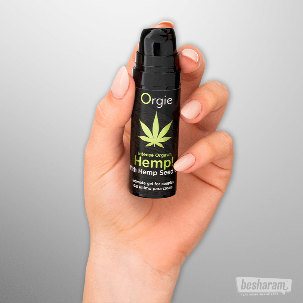 Orgie Hemp! Intense Orgasm Intimate Gel