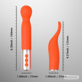 Discreet Coral 2-in-1 Vibrator w Interchangeable head-IMbesharam.com