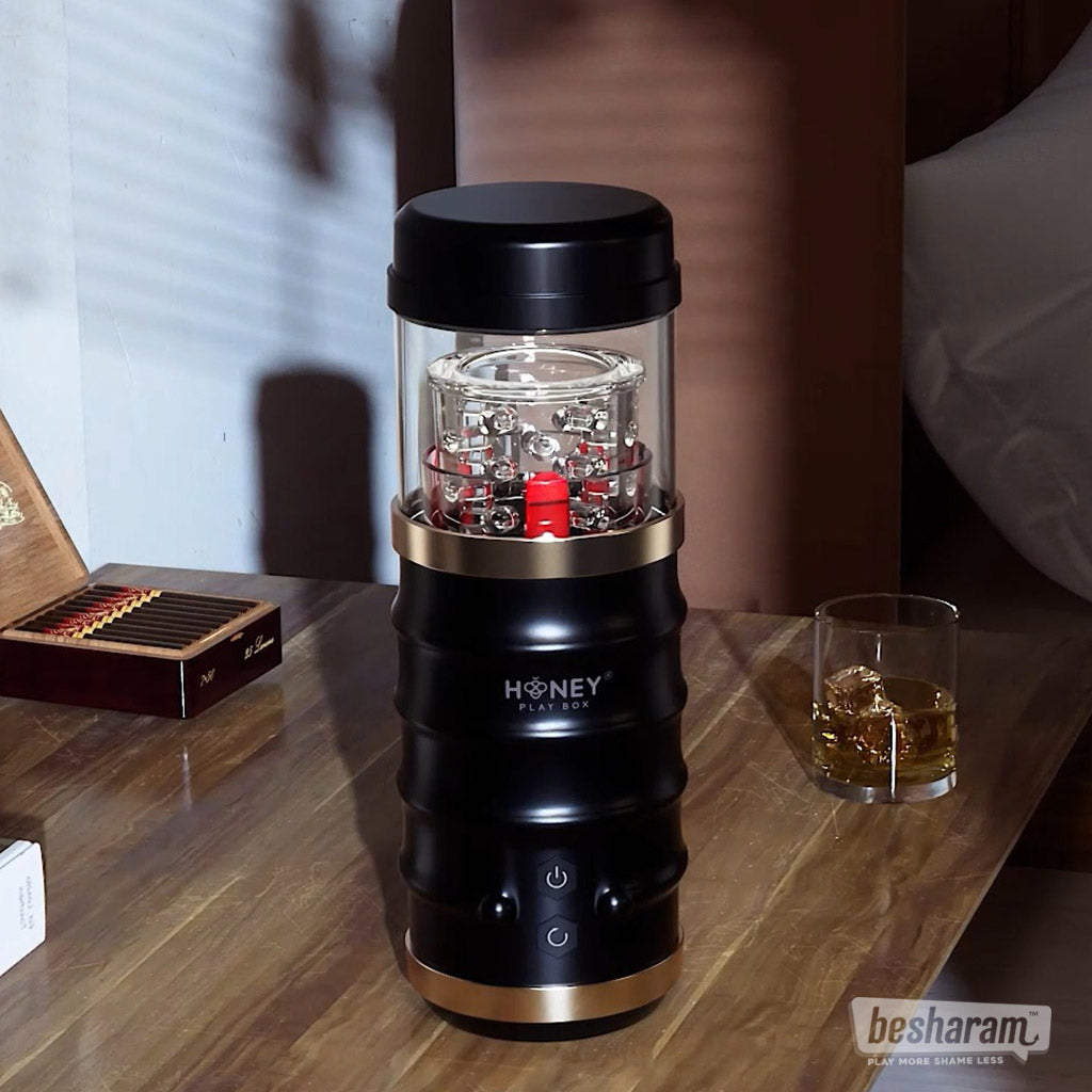 Automatic Thrusting + Rotating Masturbator-IMbesharam.com