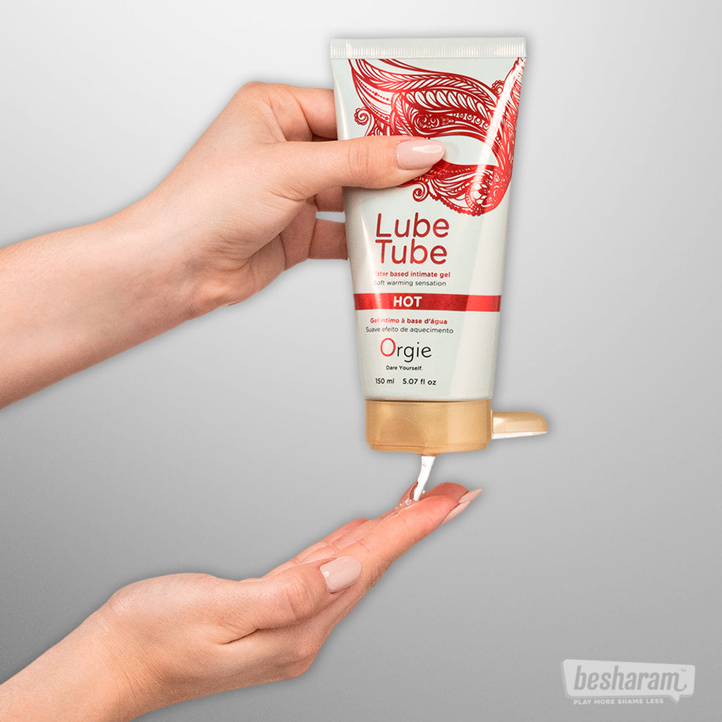 Orgie Lube Tube Hot Intimate Gel