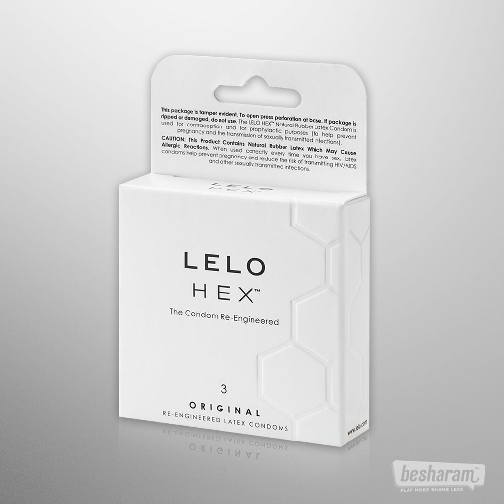 LELO Hex Condoms-IMbesharam.com