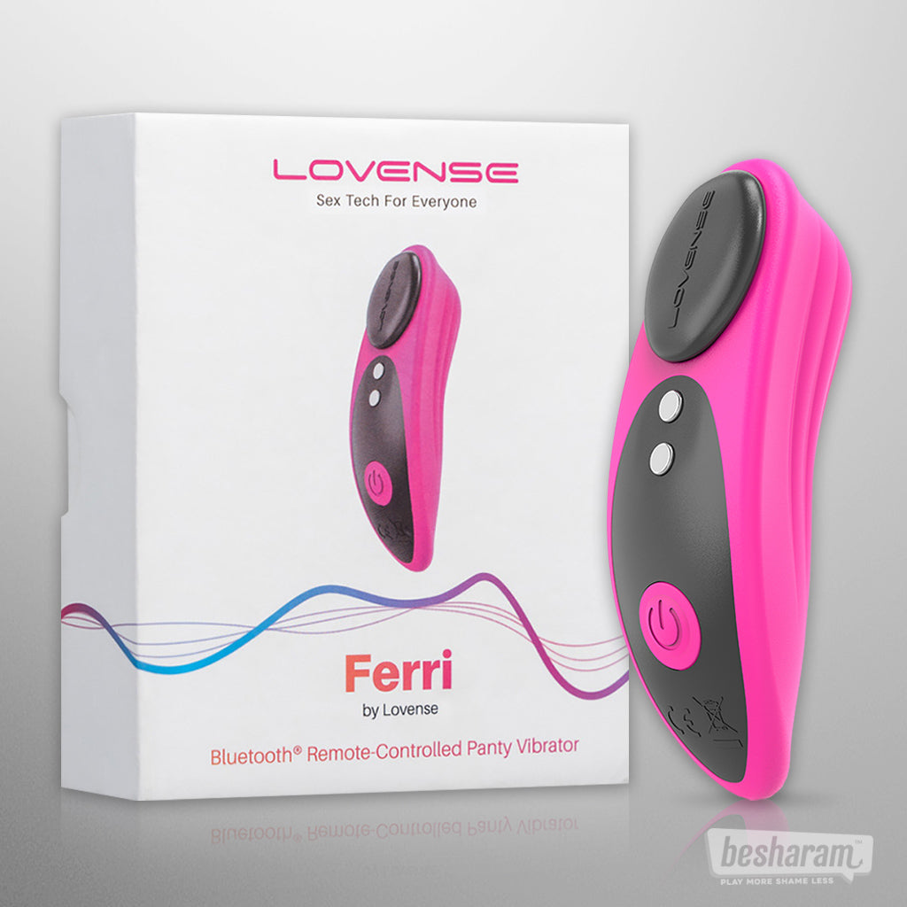 Lovense FERRI Smart Magnetic Panty Vibrator-IMbesharam.com