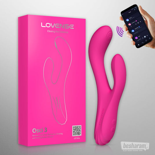 Lovense Osci 3 Smart Heating Rabbit Vibrator-IMbesharam.com