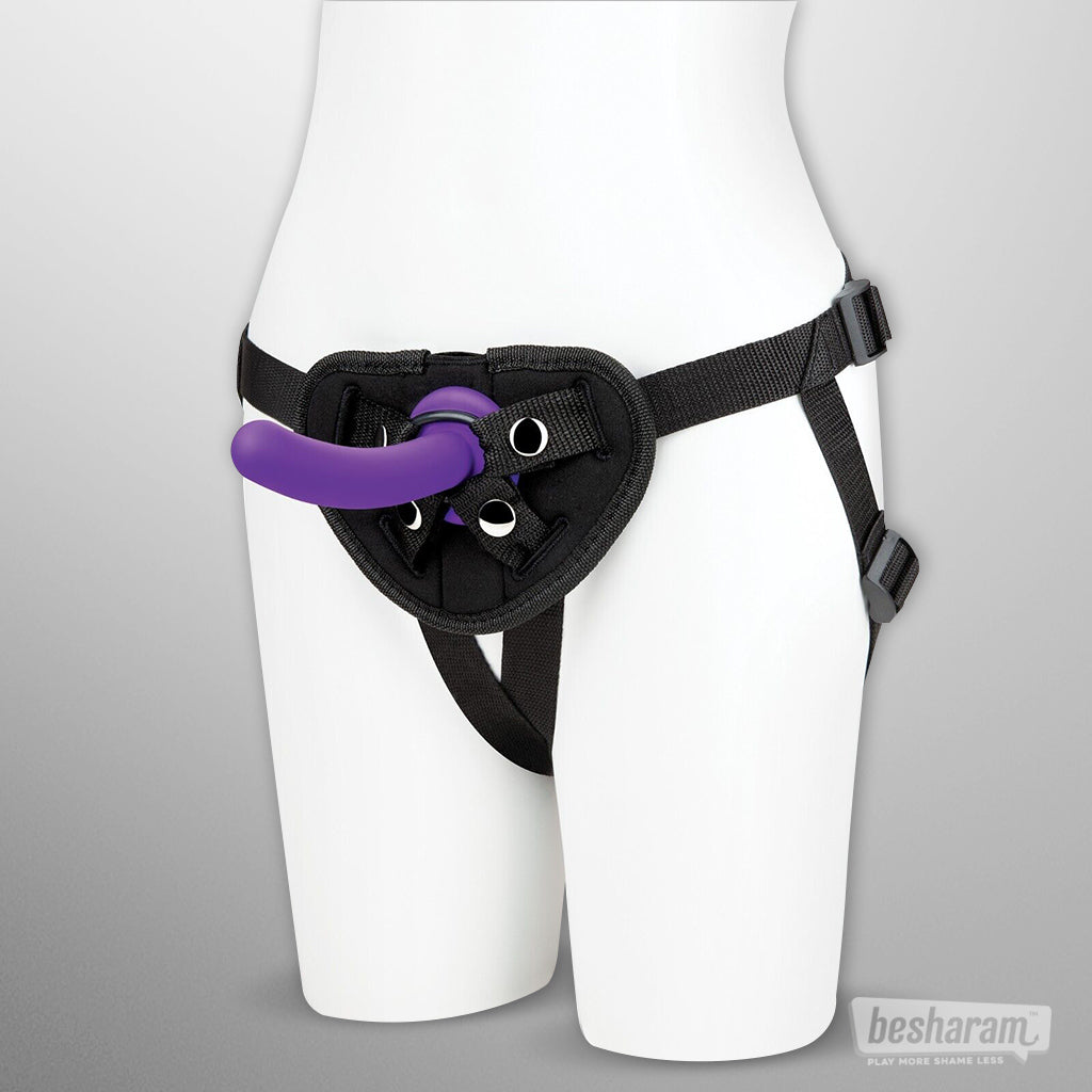 Lux Fetish Strap on Harness & 5" Dildo Set