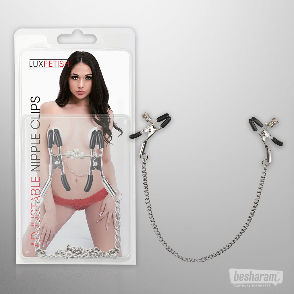 Lux Fetish Adjustable Nipple Clips