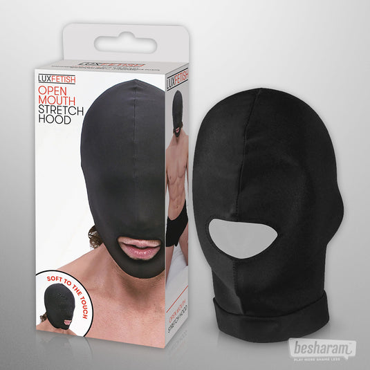 Lux Fetish Open Mouth Hood-IMbesharam.com