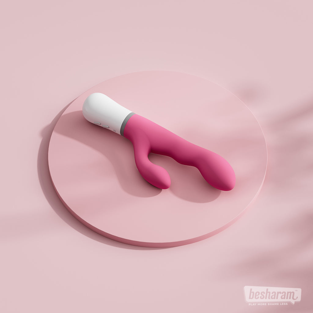 Lovense NORA Wireless Bluetooth App Rabbit Vibrator-IMbesharam.com