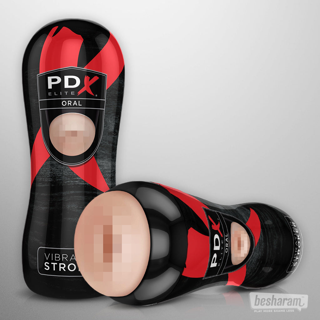 Pipedream PDX Elite Vibrating Pussy Stroker