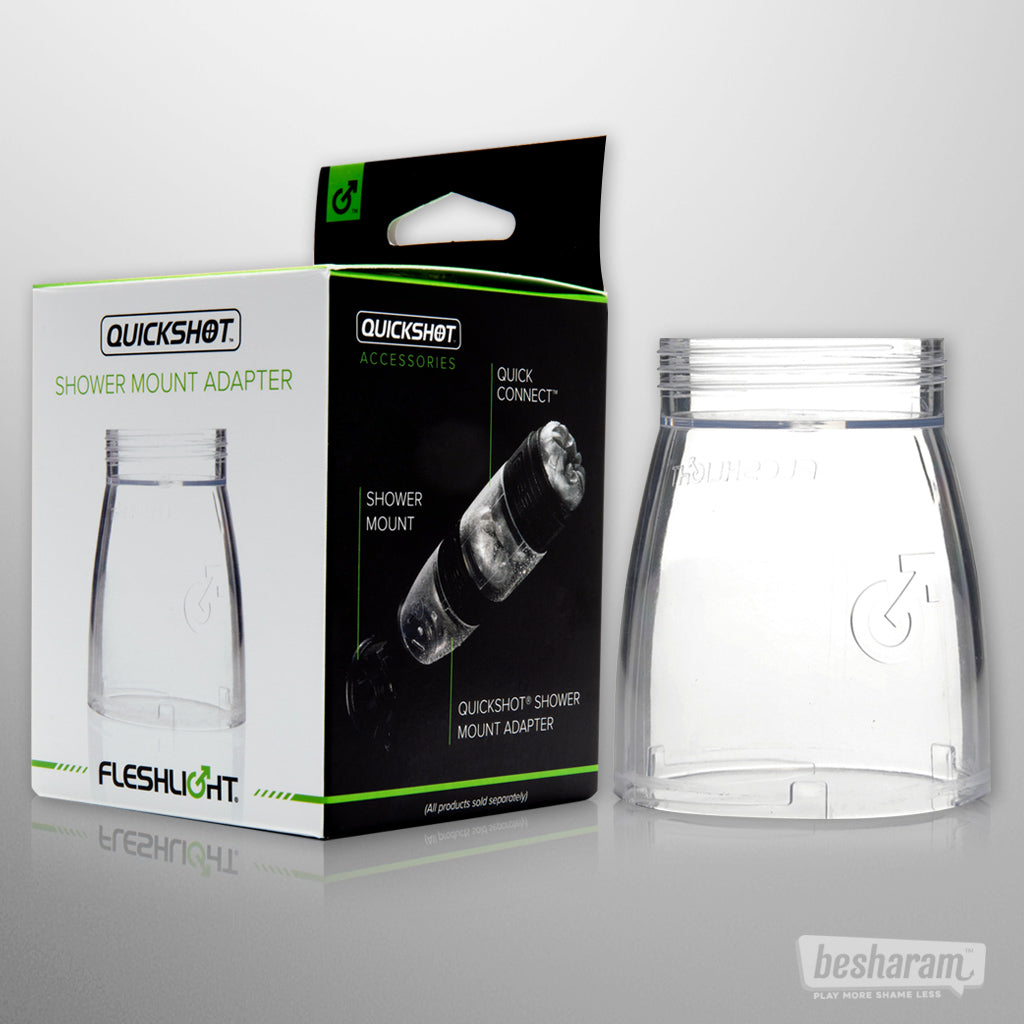 Fleshlight® Quickshot Shower Mount Adapter-IMbesharam.com