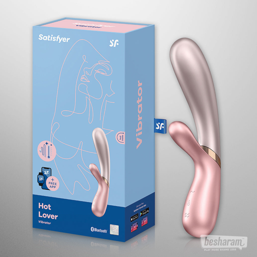 Satisfyer Hot Lover App Controlled Warming Vibrator-IMbesharam.com
