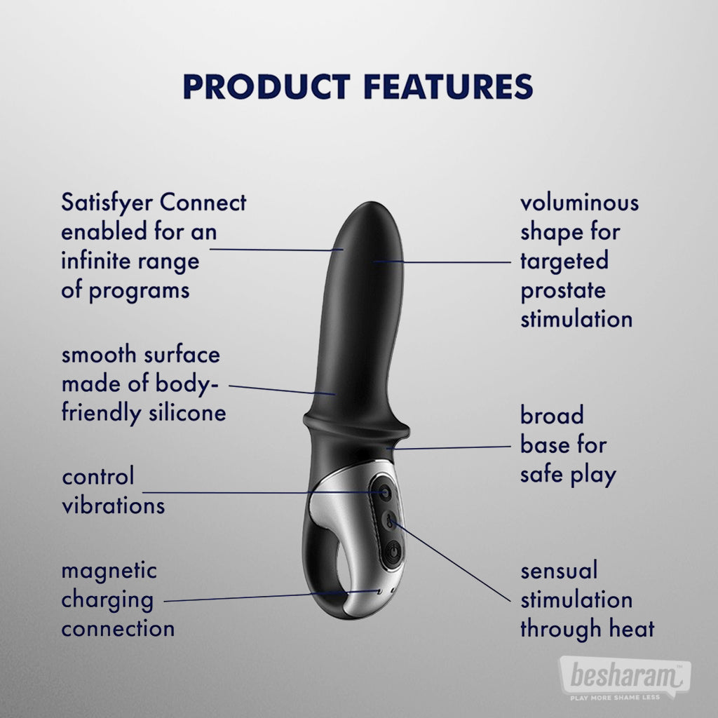 Satisfyer Hot Passion App Controlled Prostate Massager-IMbesharam.com
