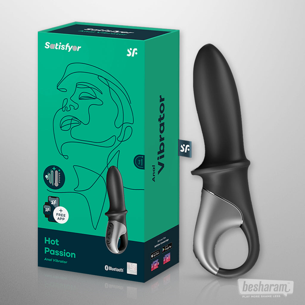 Satisfyer Hot Passion App Controlled Prostate Massager-IMbesharam.com