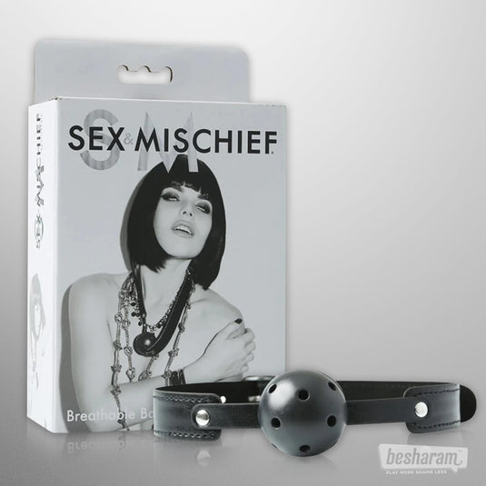 Sex &amp; Mischief Breathable Ball Gag