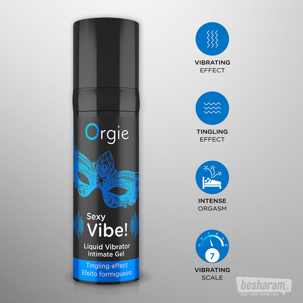 Orgie Sexy Vibe! Tingling Orgasm Gel