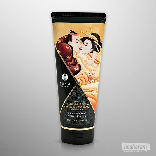 Shunga Kissable Almond Massage Cream-IMbesharam.com