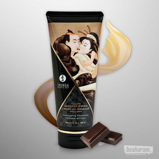 Shunga Kissable Chocolate Massage Cream-IMbesharam.com