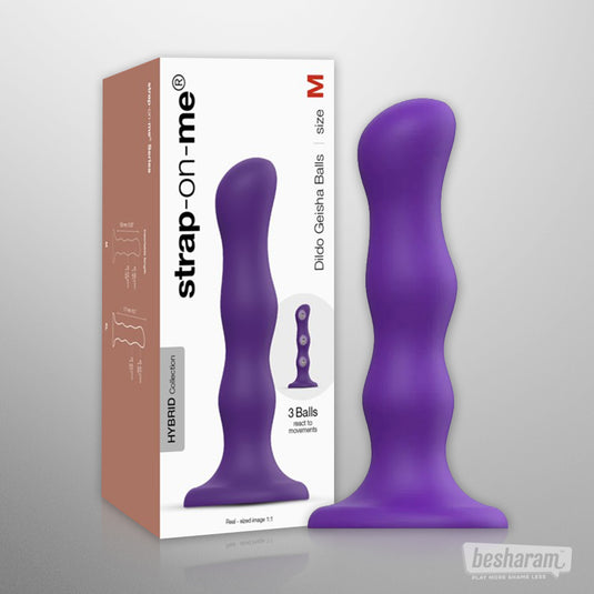 Strap-on-Me Geisha Balls Dildo