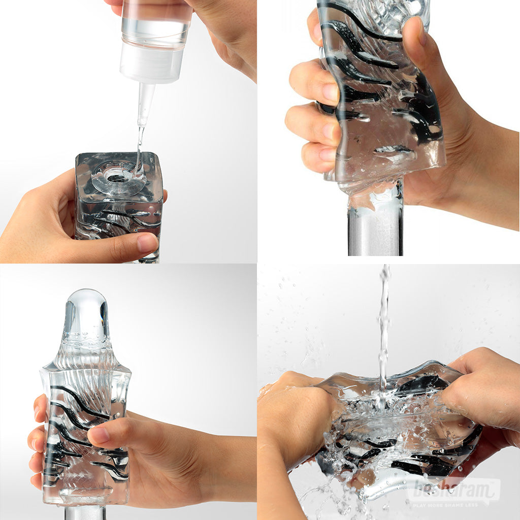 Tenga Crysta Floating Block Masturbator