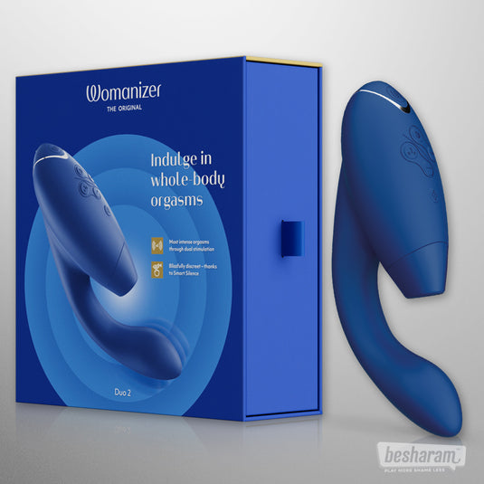 Womanizer Duo 2 Double Stimulation Vibrator-IMbesharam.com