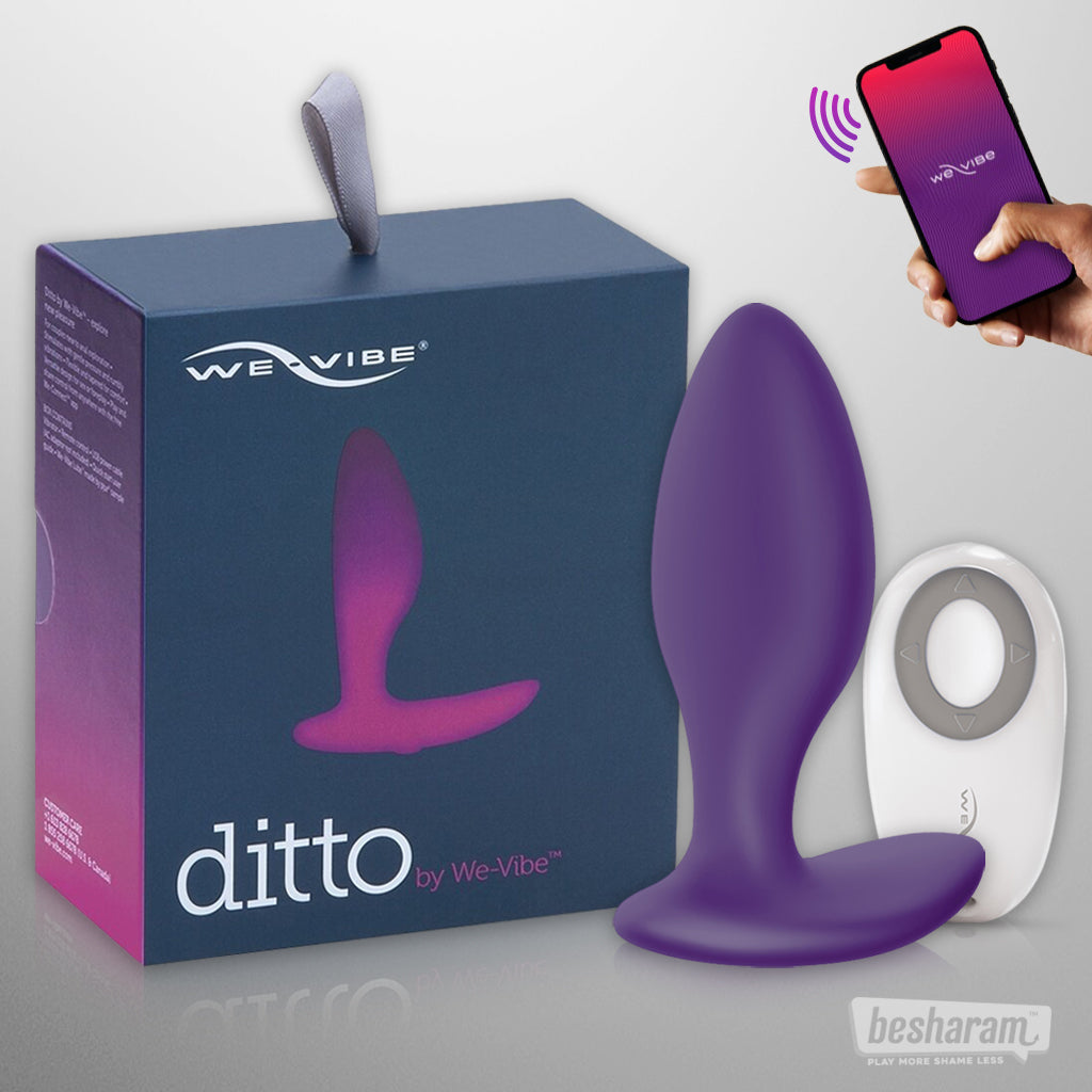 We-Vibe Ditto Vibrating Butt Plug-IMbesharam.com
