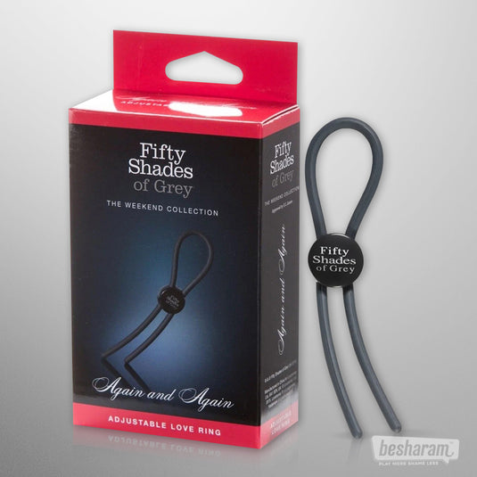 Fifty Shades of Grey Adjustable Cock Ring-IMbesharam.com