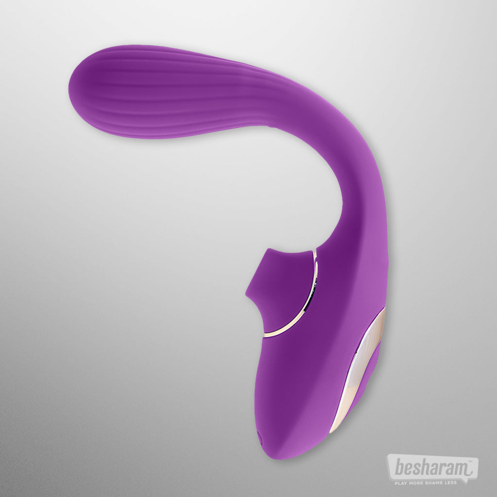 Dual Stimulation Vibrator-IMbesharam.com