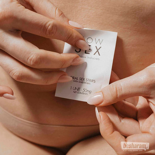 Bijoux Indiscrets Slow Sex Oral Sex Strips-IMbesharam.com