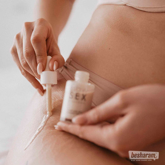 Bijoux Indiscrets Slow Sex Intimate Shimmer Oil-IMbesharam.com