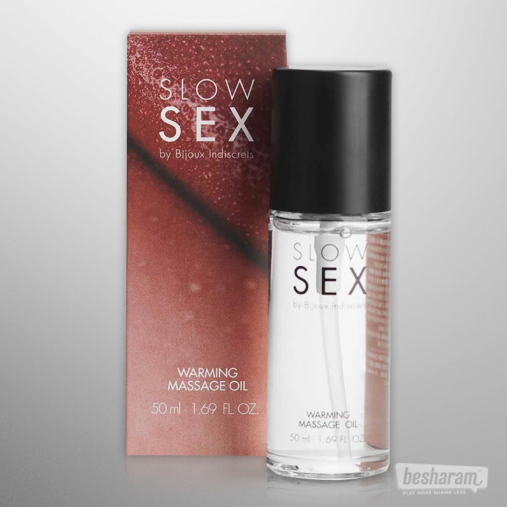 Bijoux Indiscrets Slow Sex Warming Massage Oil