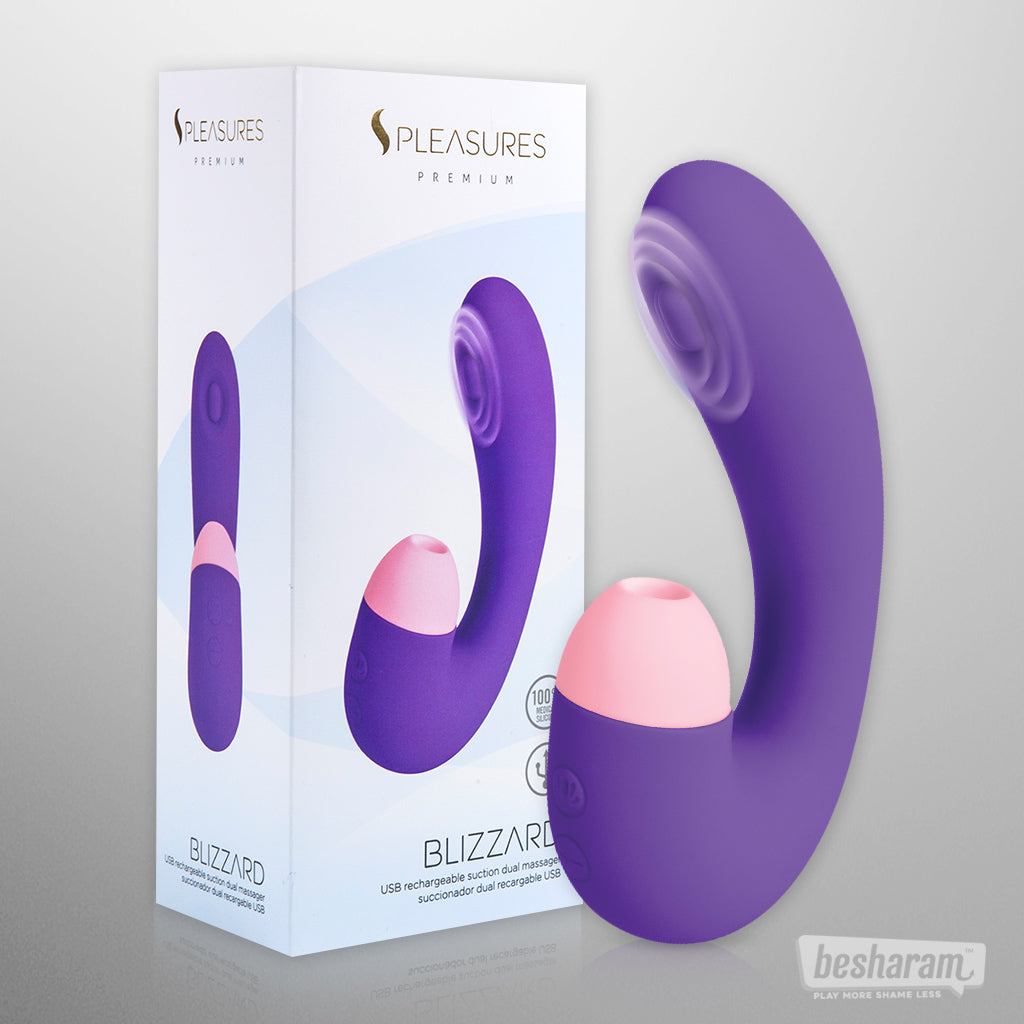 Blizzard Dual Stimulation Vibrator