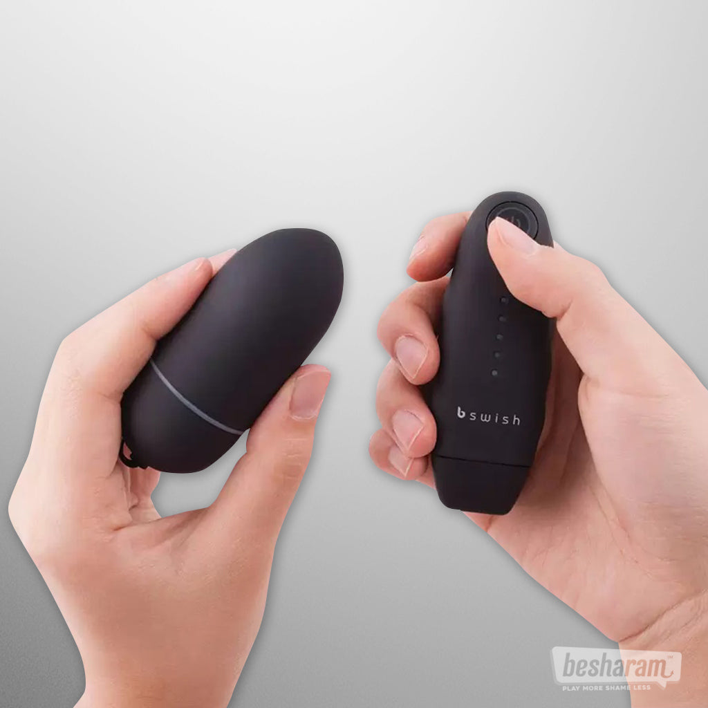 B Swish Bnaughty Classic Unleashed Egg Vibrator-IMbesharam.com