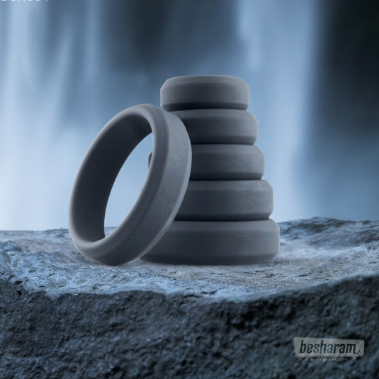 Boners 6 Flat Cock Rings Set-IMbesharam.com