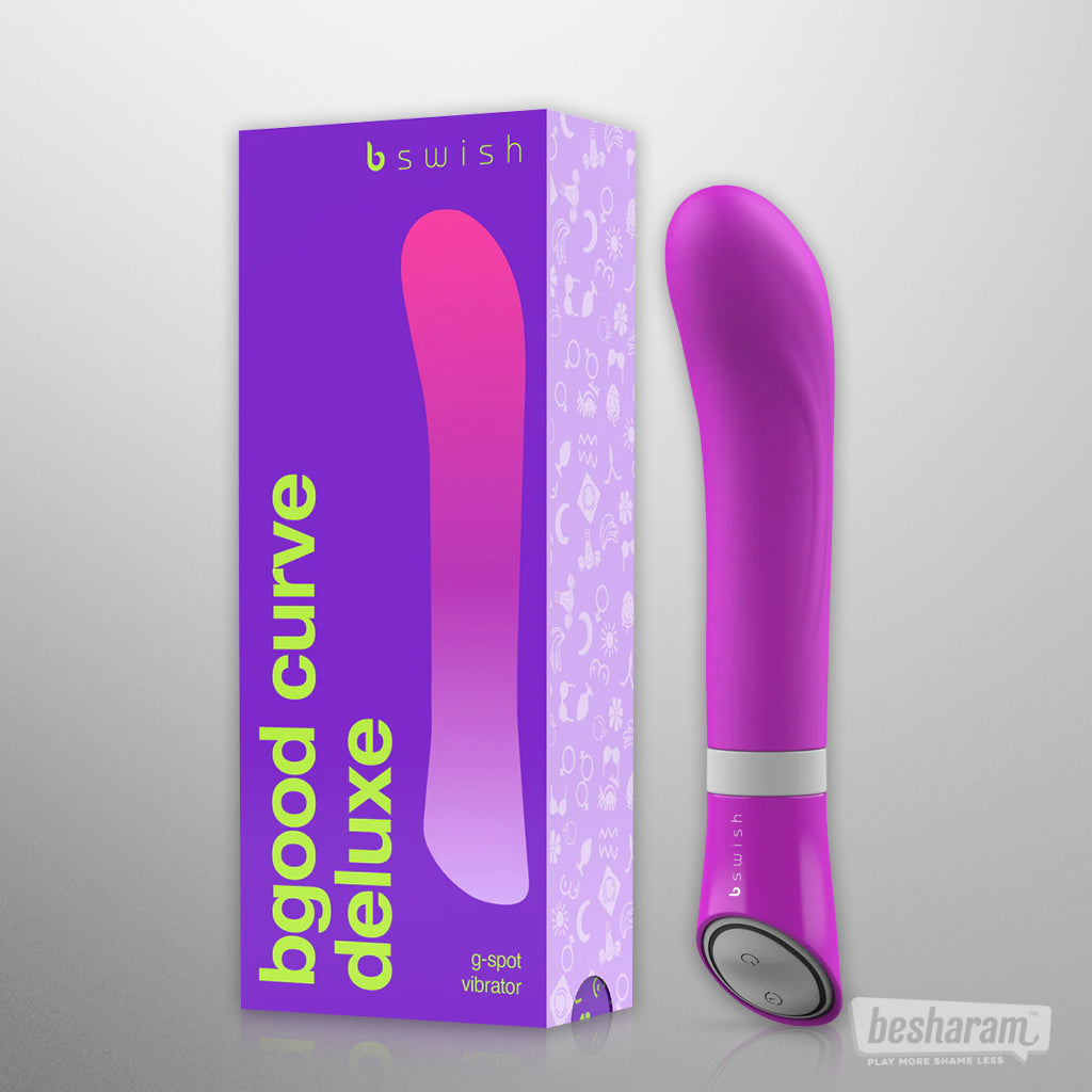 B Swish Bgood Deluxe Curve G-Spot Vibrator-IMbesharam.com