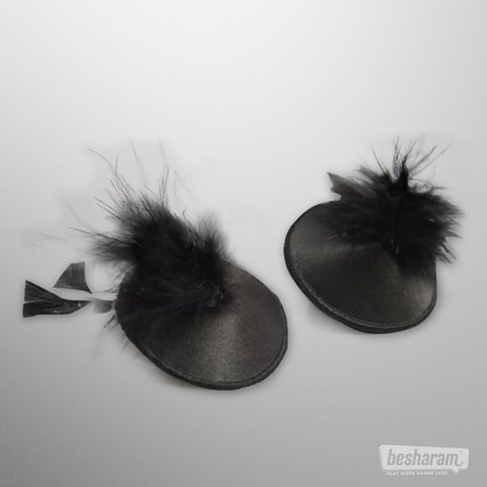 Bijoux Indiscrets Burlesque Feather Pasties-IMbesharam.com