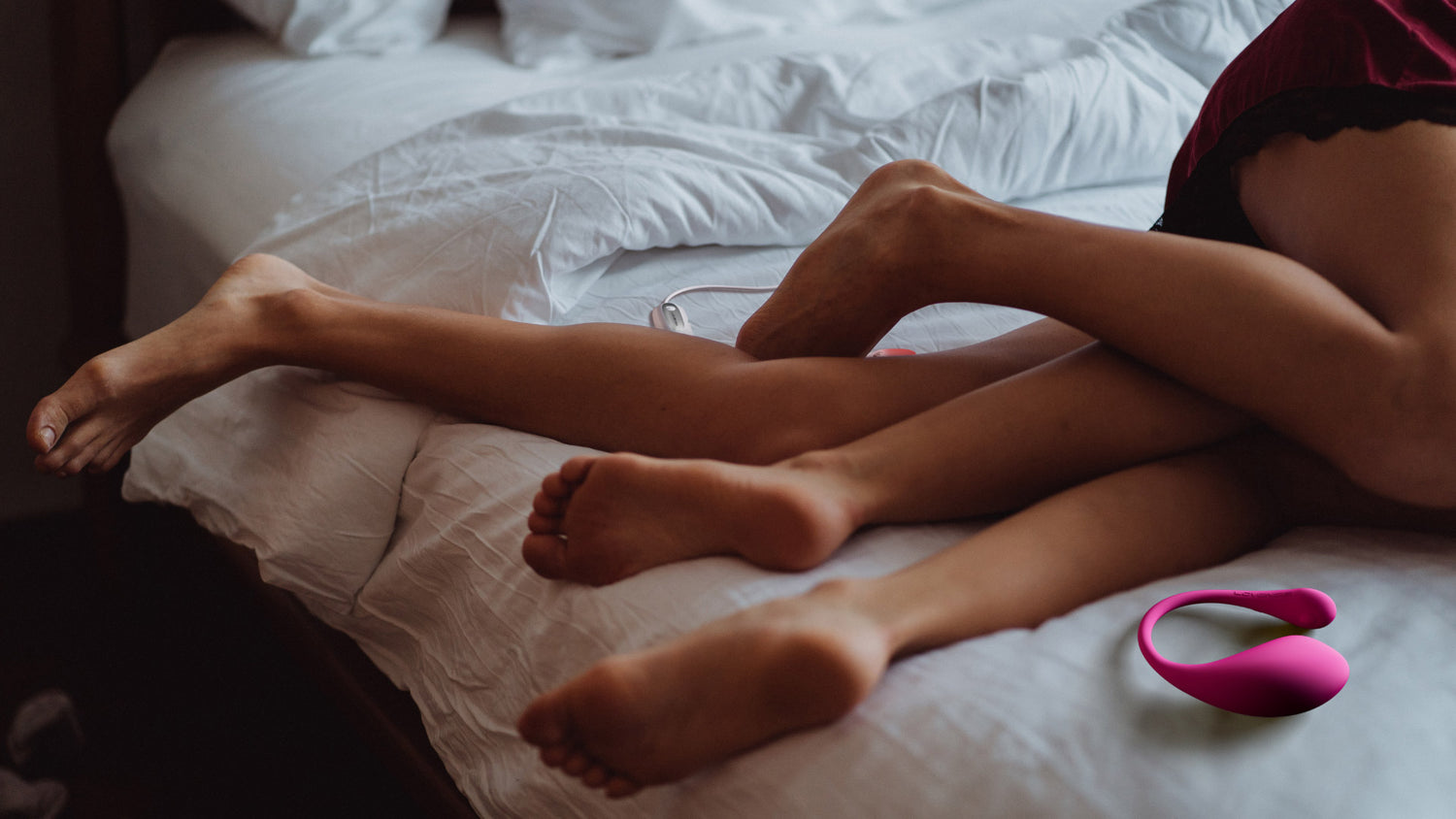 Couple having fun with Lovense Lush 3 | Buy Lovense Toys Online in India | IMbesharam.com