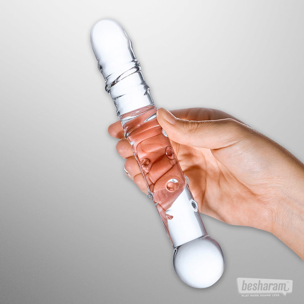 Glas Callisto Clear Glass Dildo