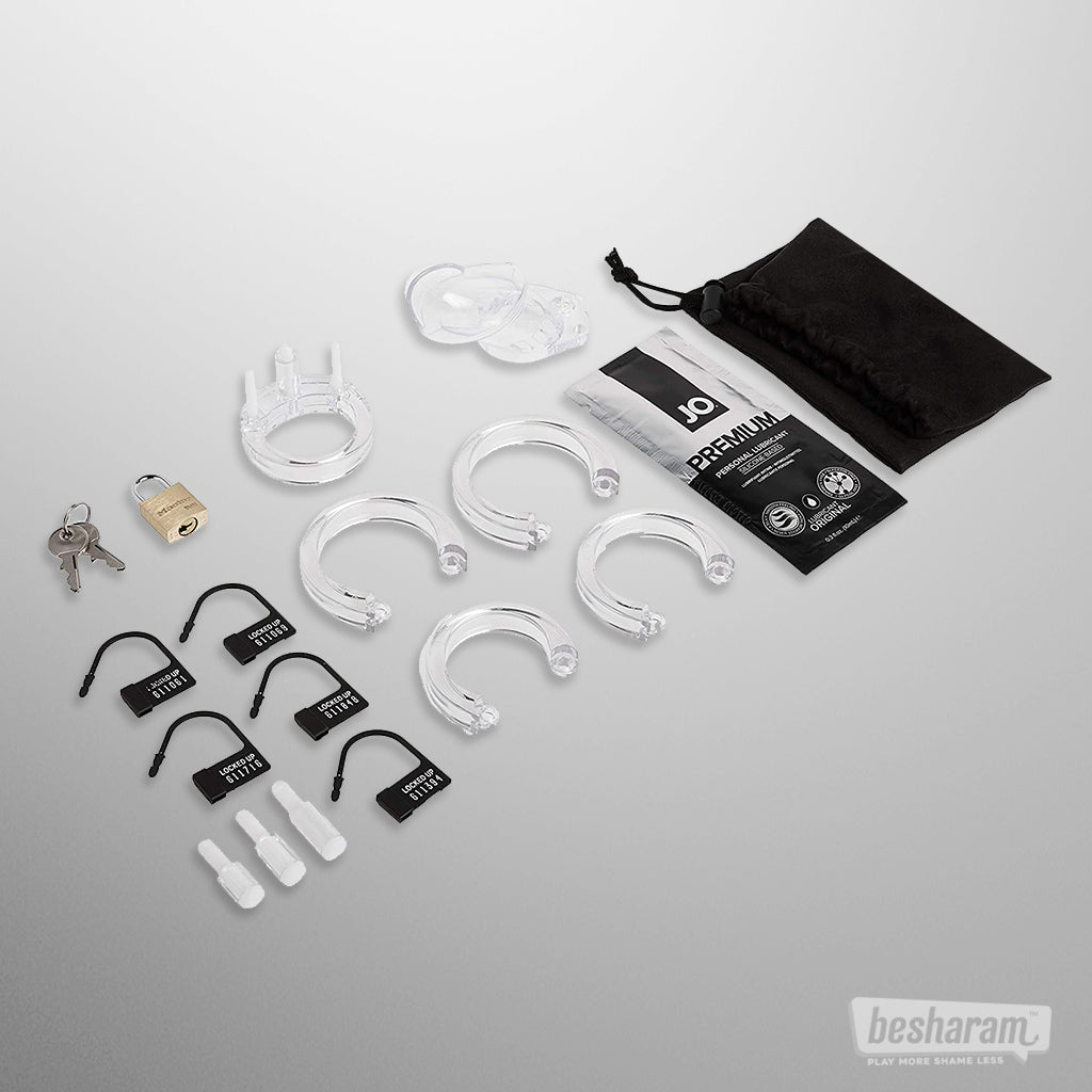 CB-X CB-6000S Chastity Cock Cage Kit