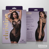 Christine Riana Glitter Net Dress-IMbesharam.com