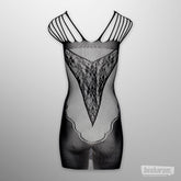 Christine Riana Glitter Net Dress-IMbesharam.com