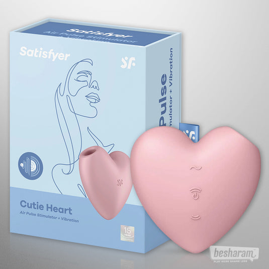 Satisfyer Cutie Heart Clitoral Massager-IMbesharam.com