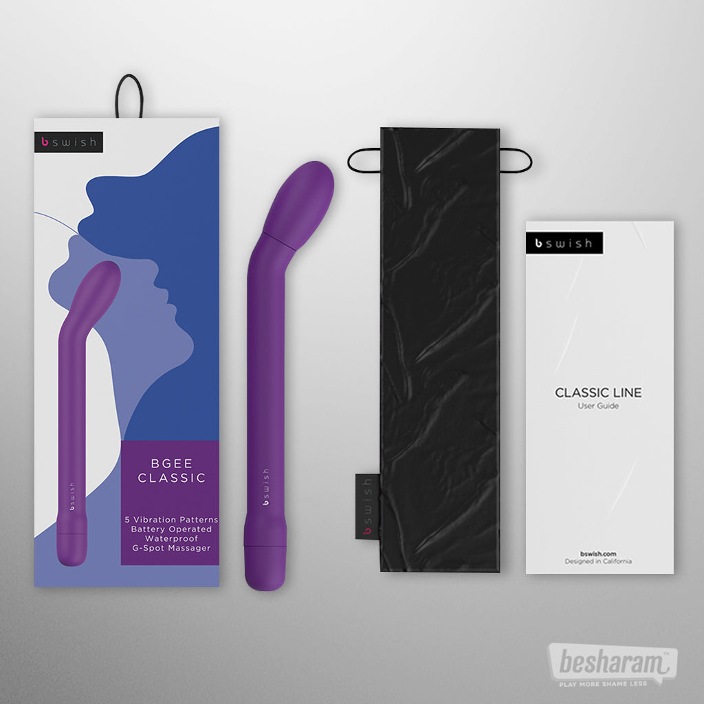 B Swish Bgee Classic G-Spot Vibrator-IMbesharam.com